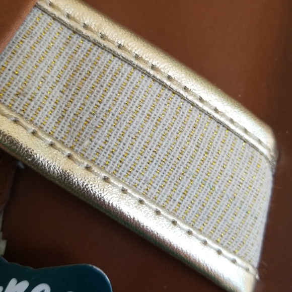 Tidewater Natural Gold Flip Flops - Picture 3 of 4